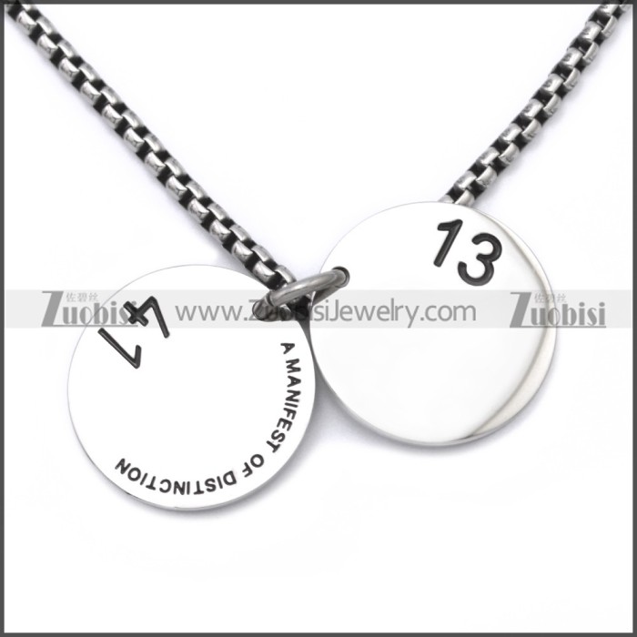 Stainless Steel Pendant p010468S