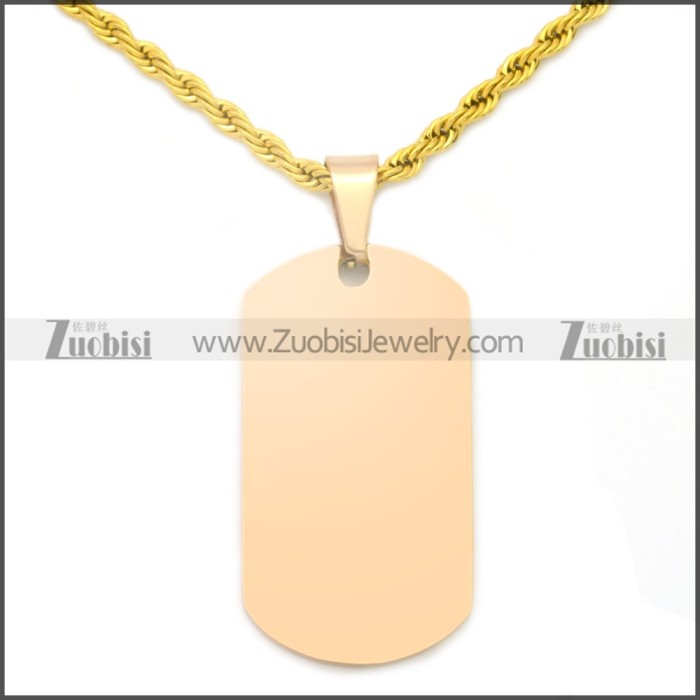 Stainless Steel Pendant p010488R