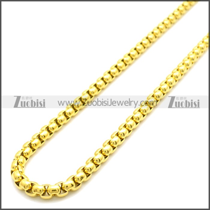 Stainless Steel Chain Neckalce n003083GW2