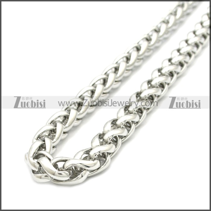 Stainless Steel Chain Neckalce n003084SW4