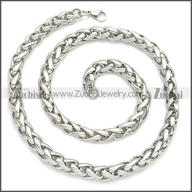 Stainless Steel Chain Neckalce n003084SW4