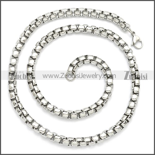 Stainless Steel Chain Neckalce n003083SW2