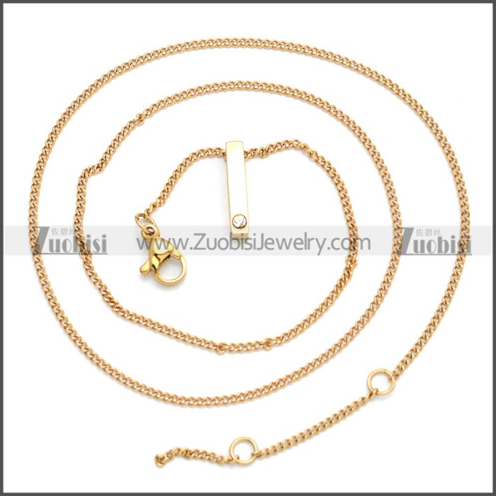Stainless Steel Chain Neckalce n003110G