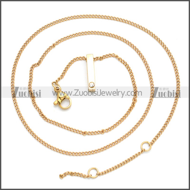 Stainless Steel Chain Neckalce n003110G
