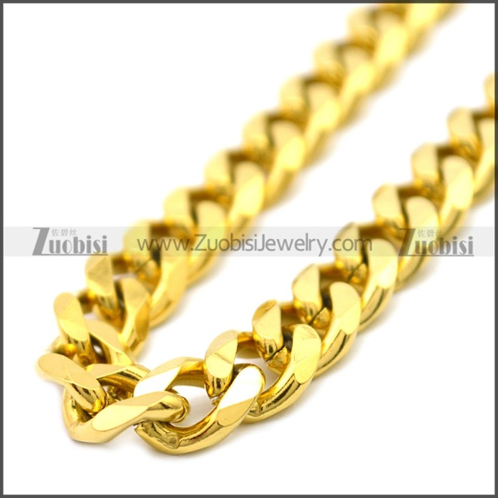 Stainless Steel Chain Neckalce n003118G2