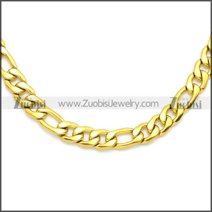 Stainless Steel Chain Neckalce n003087GW6