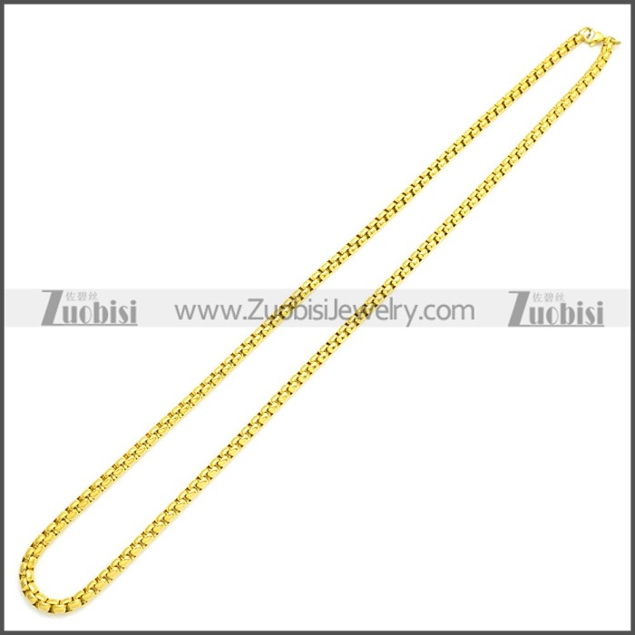 Stainless Steel Chain Neckalce n003083GW2