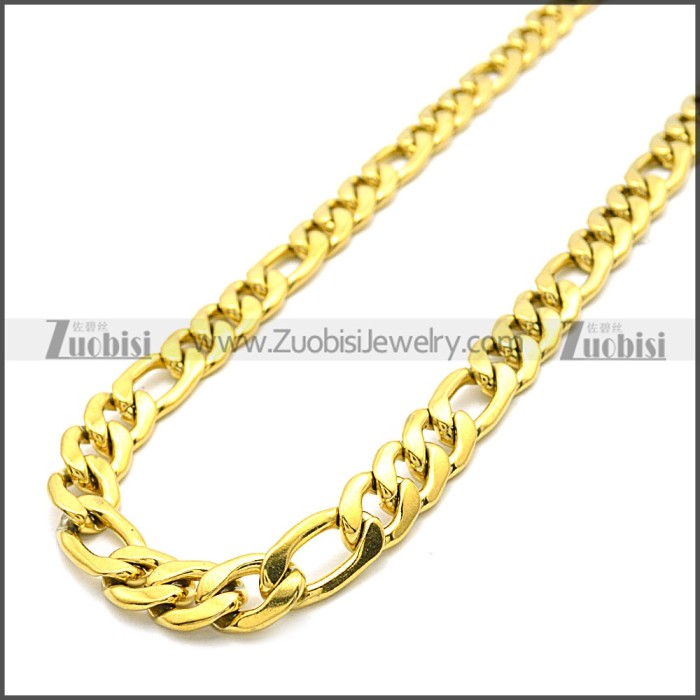 Stainless Steel Chain Neckalce n003087GW6