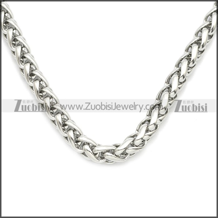 Stainless Steel Chain Neckalce n003084SW4