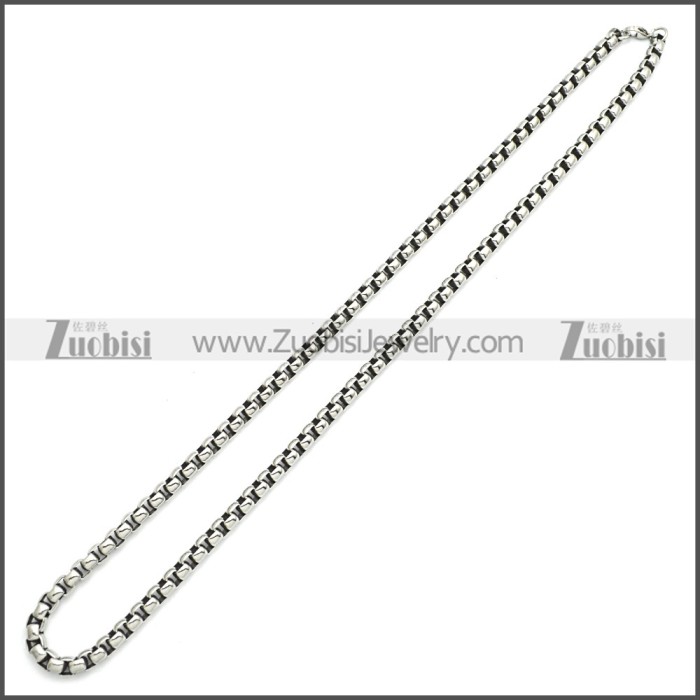 Stainless Steel Chain Neckalce n003083SHW3