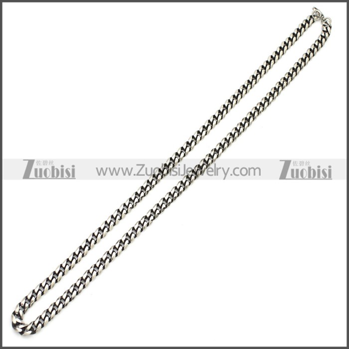 Stainless Steel Chain Neckalce n003118SH