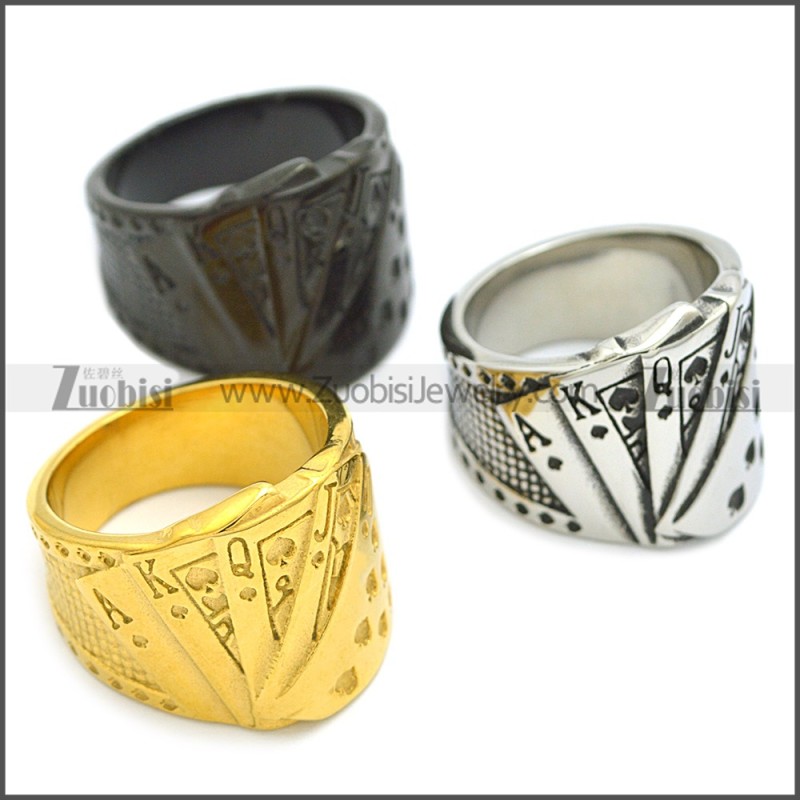 Stainless Steel Ring r008437SH