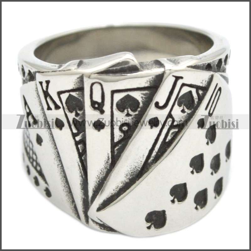 Stainless Steel Ring r008437SH