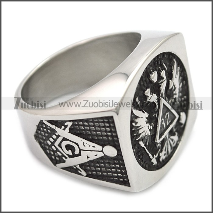 Stainless Steel Ring r008519SH