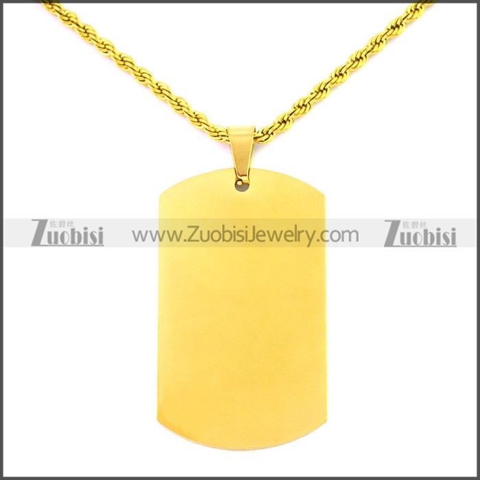 Stainless Steel Pendant p010489G