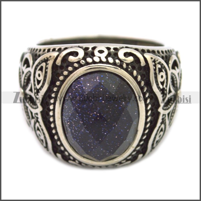 Stainless Steel Ring r008536SH2