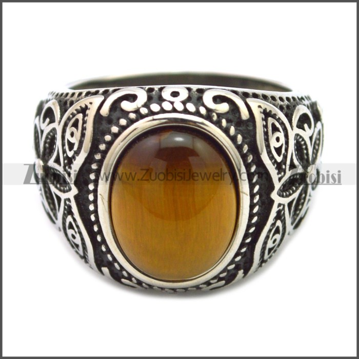 Stainless Steel Ring r008536SH1