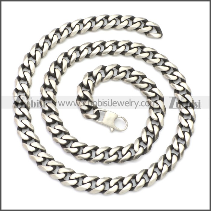 Stainless Steel Chain Neckalce n003138SH7