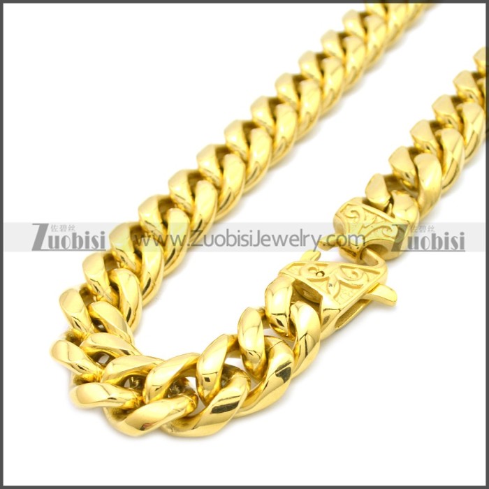 Stainless Steel Chain Neckalce n003133G2