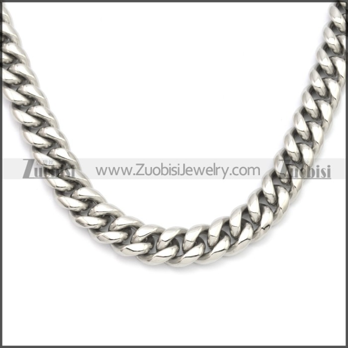 Stainless Steel Chain Neckalce n003128S
