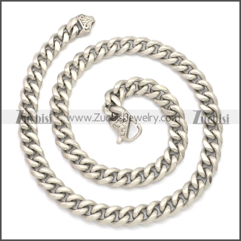 Stainless Steel Chain Neckalce n003133S2