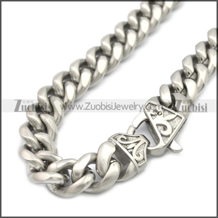 Stainless Steel Chain Neckalce n003133S2