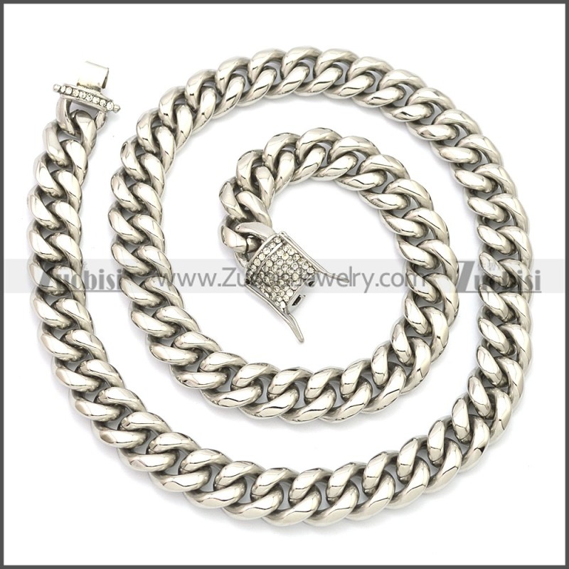 Stainless Steel Chain Neckalce n003128S