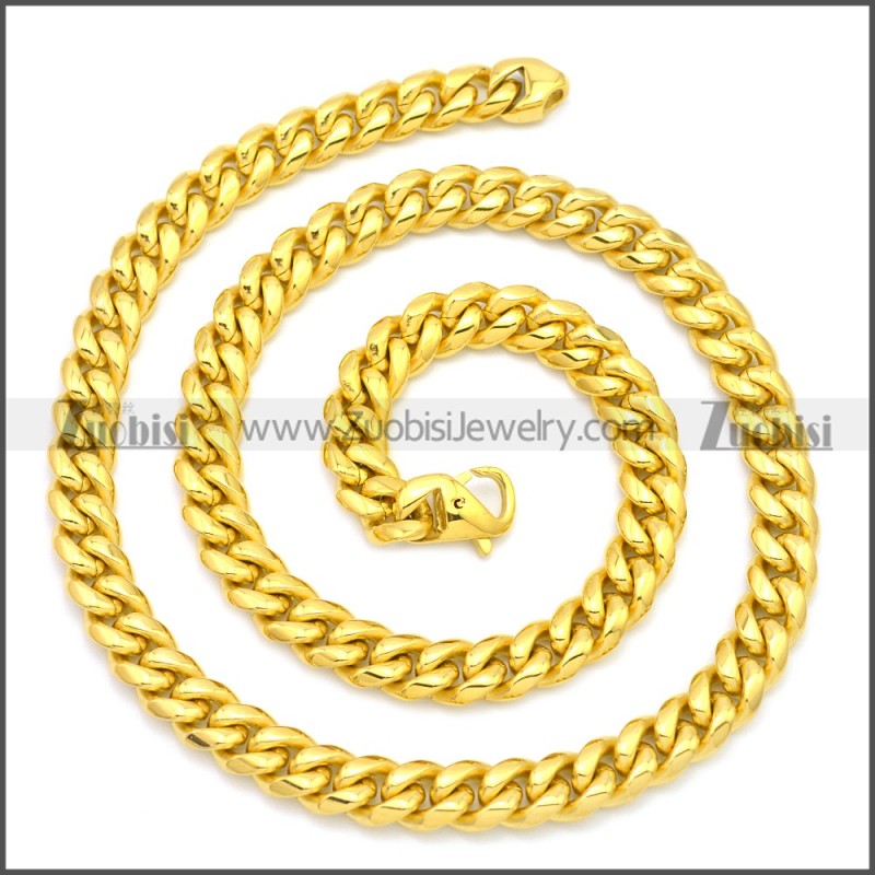 Stainless Steel Chain Neckalce n003127G