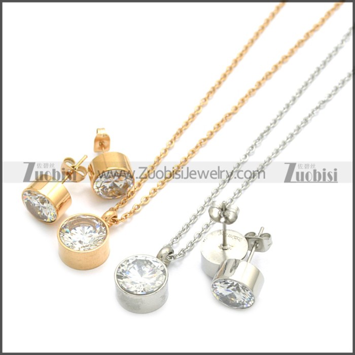 Stainless Steel Jewelry Sets s002938R