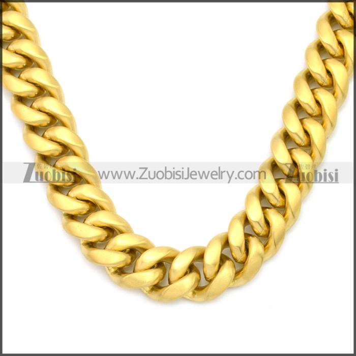 Stainless Steel Chain Neckalce n003133G4