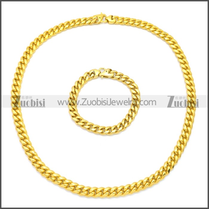 Stainless Steel Jewelry Sets s002945G