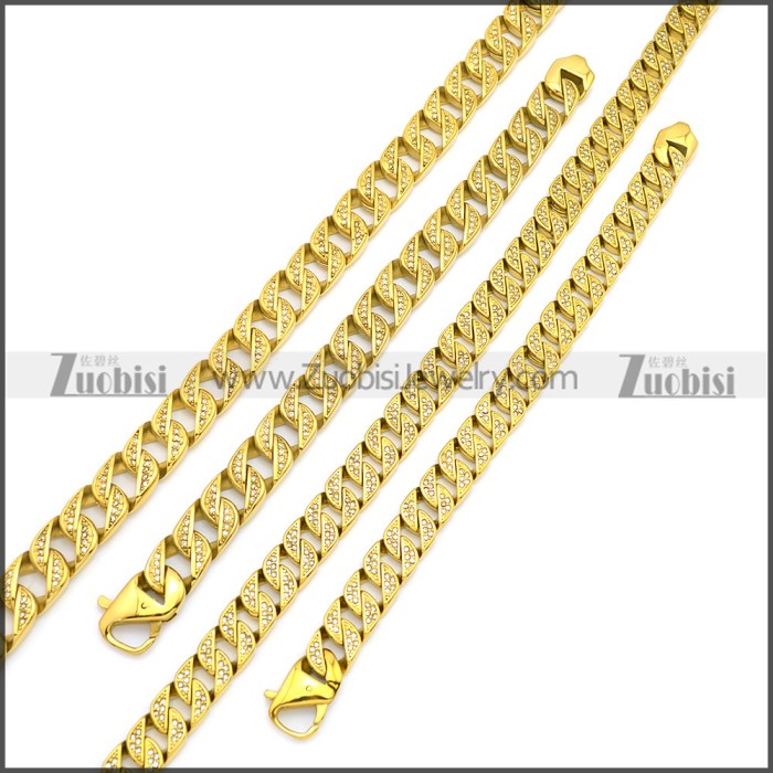 Stainless Steel Jewelry Sets s002944G1W15