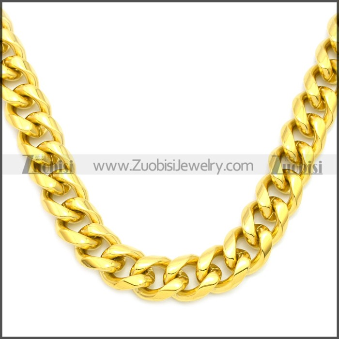 Stainless Steel Chain Neckalce n003123G