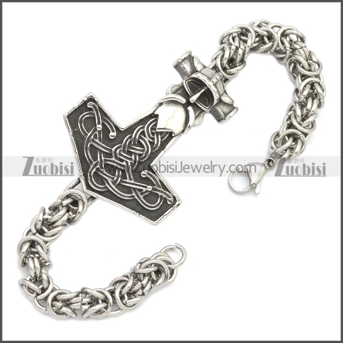 Stainless Steel Bracelet b009849S