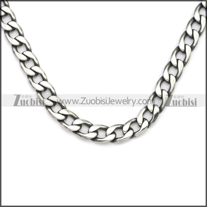 Stainless Steel Chain Neckalce n003141SA2
