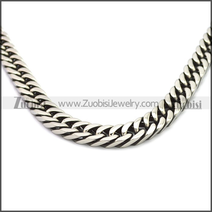 Stainless Steel Chain Neckalce n003142SA2