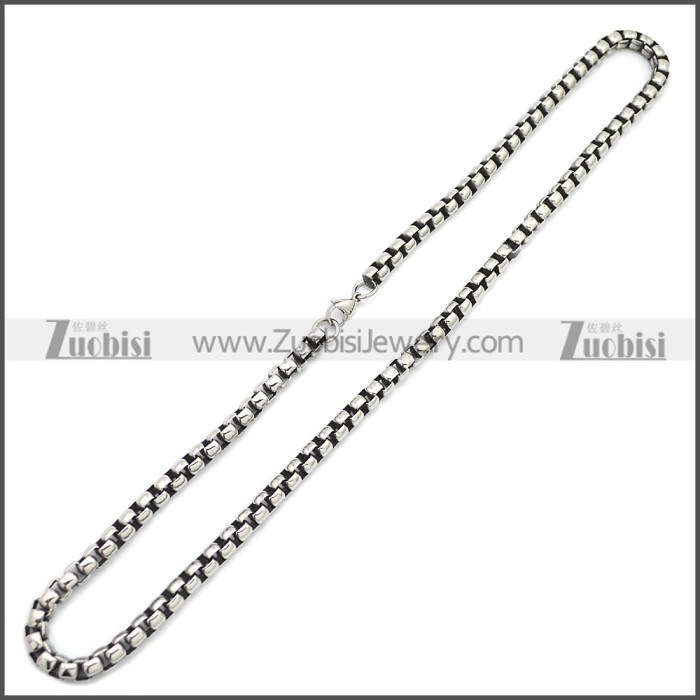 Stainless Steel Chain Neckalce n003151S4