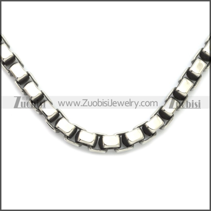 Stainless Steel Chain Neckalce n003150SA4