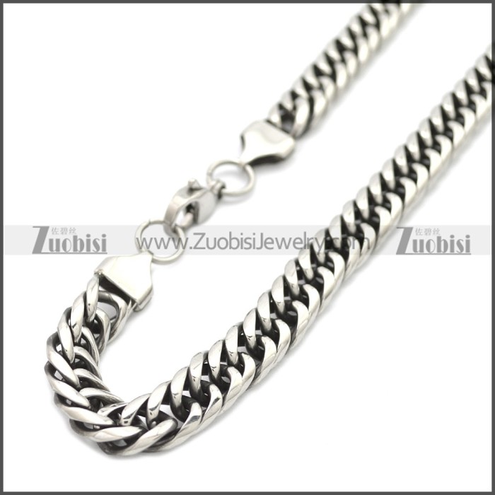 Stainless Steel Chain Neckalce n003149SA5