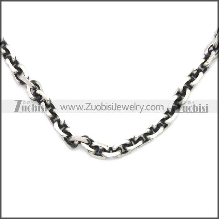 Stainless Steel Chain Neckalce n003146SA2
