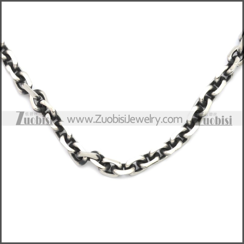 Stainless Steel Chain Neckalce n003146SA3