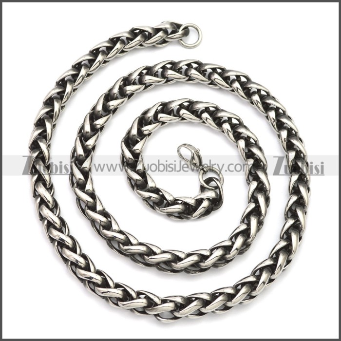 Stainless Steel Chain Neckalce n003143SA5