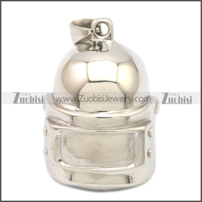 Stainless Steel Welders Helmet Pendant p010706S