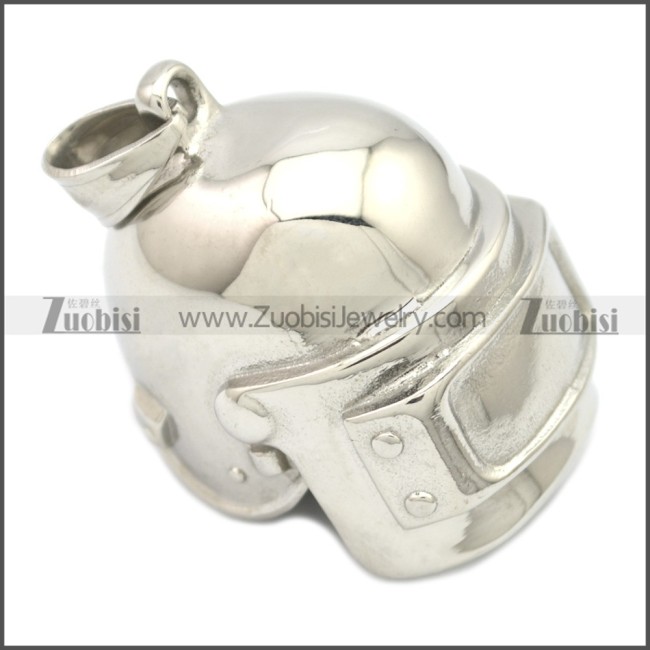 Stainless Steel Welders Helmet Pendant p010706S