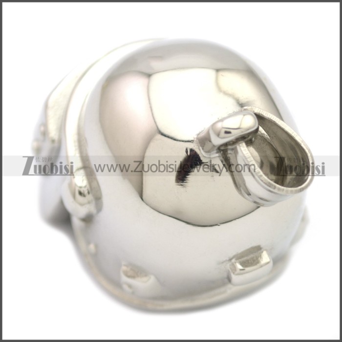 Stainless Steel Welders Helmet Pendant p010706S