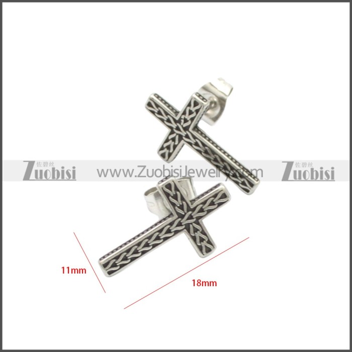 Stainless Steel Earring e002134SA