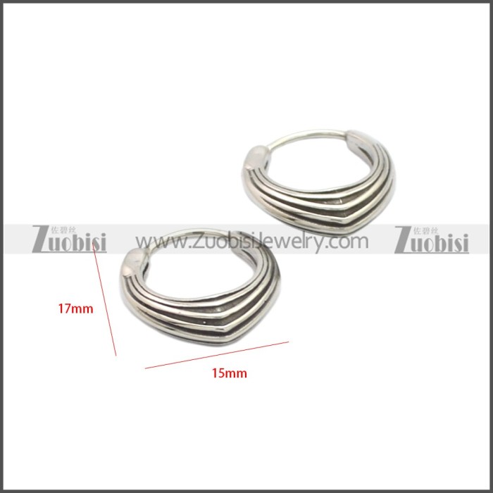 Stainless Steel Earring e002135SA