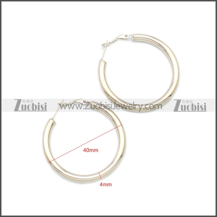 Stainless Steel Earring e002136S3