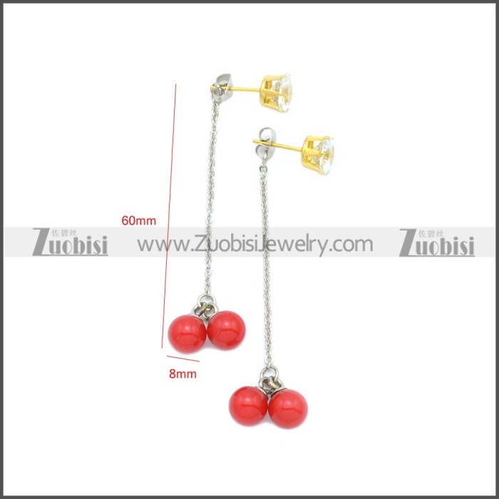 Stainless Steel Earring e002143R