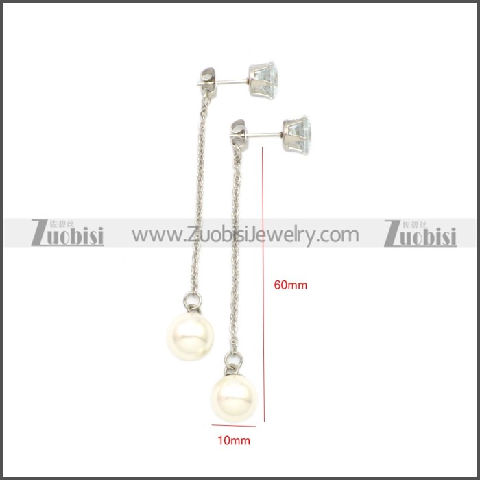 Stainless Steel Earring e002137S2